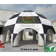 inflatable tent transparent